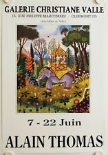 Affiche alain thomas d'occasion  La Courtine