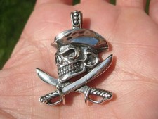 925 silver skull for sale  Chillicothe