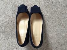 Bennett navy suede for sale  CALDICOT