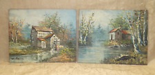 Pair oil paintings for sale  Mobile