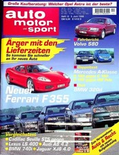 5) Auto Motor und Sport 12/1998 - Mitsubishi Galloper 3 - VW Polo 6N mit 75PS b, usado comprar usado  Enviando para Brazil