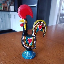 Handpainted ornament cockerel. for sale  PAR