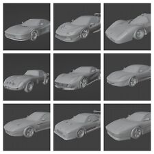 Printed scale cars usato  Nova Milanese
