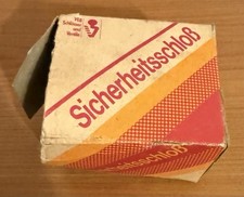 Riginal ddr sicherheitsschloss gebraucht kaufen  Leipzig