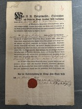 Historische urkunde erteilung gebraucht kaufen  Stahnsdorf