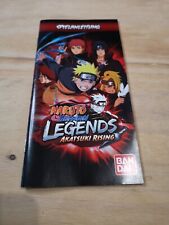 Naruto Shippuden Legends Akatsuki Rising - PSP Spielanleitung Booklet Gebraucht comprar usado  Enviando para Brazil