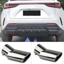 Para Lexus NX350 450h+ 2022-2025 tubo de escape traseiro de aço ponta de silenciador traseiro 2 peças comprar usado  Enviando para Brazil