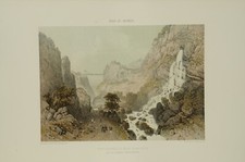 Lithographie couleur originale d'occasion  Bubry