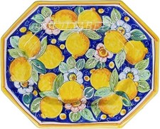 Piatto 40x32cm ottagonale usato  Trapani