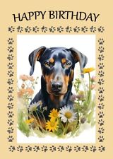 Doberman flowers dog for sale  COLEFORD