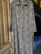 Tigergeflecktes hemblusenkleid gebraucht kaufen  Malente