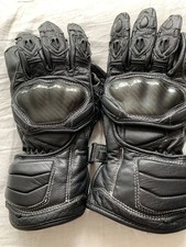 Leather motorbike gloves for sale  WINCHESTER