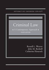 Criminal law contemporary for sale  Montgomery