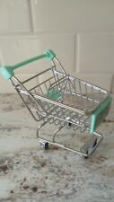 Mini carrinho de compras supermercado carrinho de mão utilitário brinquedo de armazenamento para crianças - Verde comprar usado  Enviando para Brazil
