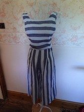 Ladies blue white for sale  LLANDRINDOD WELLS