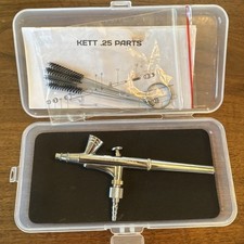 Aerógrafo profissional Kett Cosmetics 0,25 mm maquiagem aerista comprar usado  Enviando para Brazil