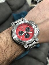 🇨🇦 Oakley Cárter vermelho cronógrafo 6 ponteiros 10-253 relógio colecionável comprar usado  Enviando para Brazil