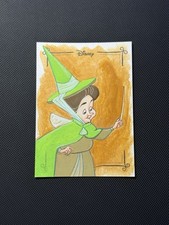 Usado, Esboço 1/1 Topps Disney Wonder Fauna Boa Fada Verde Bela Adormecida 2025 comprar usado  Enviando para Brazil