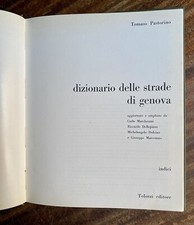 Pastorino dizionario delle usato  Genova