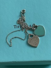 Pendente double heart usato  Sant Anastasia