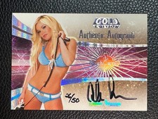 2007 Bench Warmer Gold Edition folha de prata Colleen Shannon 26/50 autógrafo automático  comprar usado  Enviando para Brazil
