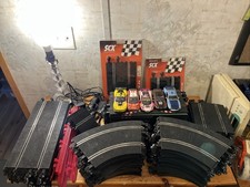 SCX 79 peças pista de autorama com 5 carros funcionando comprar usado  Enviando para Brazil