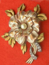 Ancienne broche fleur d'occasion  Poncin