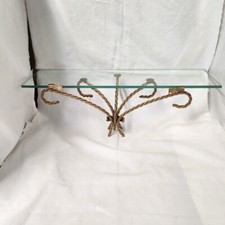 Vtg brass glass for sale  Portsmouth