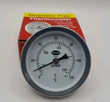Magnetic pipe thermometer for sale  GAINSBOROUGH