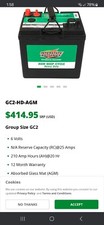 Battery interstate volt for sale  Magalia