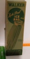 Bolsa de gelo vintage colecionável Walker Leek-Pruf 9” na caixa original feita nos EUA década de 1940, usado comprar usado  Enviando para Brazil