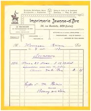Gien imprimerie travailleur d'occasion  Baugy
