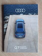 Audi sq7 brochure for sale  Shipping to Ireland