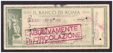 Assegno circolare banco usato  Italia