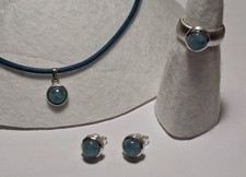 Handgefertigtes set aquamarin gebraucht kaufen  Bad Breisig