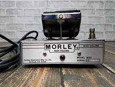Vintage - Pedal de Volume MORLEY Wah - Modelo WVO - Tel Ray Electronics - Década de 1970’ comprar usado  Enviando para Brazil
