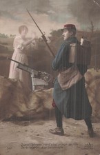 Patriotique soldat fusil d'occasion  Vasles