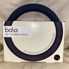 Usado, Bala 10LB CARVÃO PRETO Power Ring Tom & Fortalecer Exercício Peso NOVO comprar usado  Enviando para Brazil