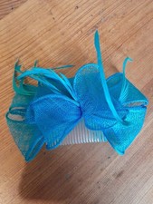 aqua fascinator for sale aqua fascinator for sale WHITBY