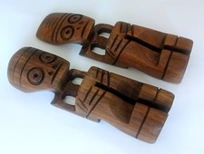 Tiki holzfigur geschnitzt gebraucht kaufen  Salzgitter