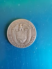 Silbermünze panama 1966 gebraucht kaufen  Nürnberg
