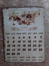 Dauerkalender metall rosen gebraucht kaufen  Wuppertal