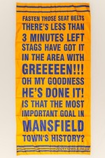 Mansfield town commentary for sale  GRIMSBY