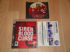 SIREN BLOOD CURSE SURVIVAL HORROR PARA LA SONY PLAY STATION 3 PS3 EN BUEN ESTADO comprar usado  Enviando para Brazil