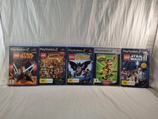 Pacote de jogos PS2 Lego Star Wars 1 e 2 Batman Indian Jones & Crash Twinsanity  comprar usado  Enviando para Brazil