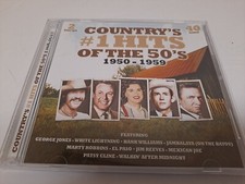 Country's #1 Hits 1950-1959 40 Songs 2 CD Discs LIKE NEW! comprar usado  Enviando para Brazil