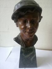 Scultura bronzo base usato  Italia