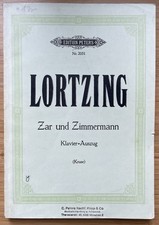 Lortzing zar zimmermann gebraucht kaufen  Berlin