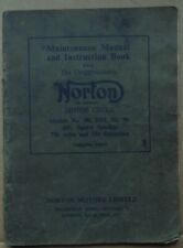 Maintenance manual norton for sale  BLAYDON-ON-TYNE