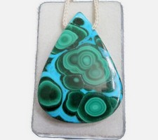 Malachit chrysokoll cabochon gebraucht kaufen  Ering